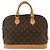 Louis Vuitton Alma PM Monogramm Tote Bag Braun