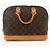 Louis Vuitton Alma PM Monogramm Tote Bag Braun - Ansicht 3