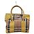 Burberry Grande borsa tote a quadri