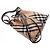 Burberry Mini borsa a secchiello con coulisse in sabbia Marrone - vista 9