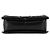 Le Boy Chanel Bolsa Boy Flap média em couro de bezerro preto prateado - vista 4