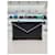 Valentino Borsa Clutch Envelope Rockstud Nero - vista 9