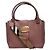 Burberry Bolsa de duas vias em couro texturizado com fivela Rosa - vista 8
