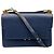 Marni Borsa a tracolla in pelle di vitello blu navy