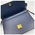 Marni Borsa a tracolla in pelle di vitello blu navy - vista 6