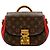 Louis Vuitton Borsa Tote Eden MM Monogramma Rosso Marrone