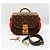 Louis Vuitton Borsa Tote Eden MM Monogramma Rosso Marrone - vista 11