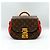 Louis Vuitton Borsa Tote Eden MM Monogramma Rosso Marrone - vista 2