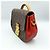 Louis Vuitton Borsa Tote Eden MM Monogramma Rosso Marrone - vista 4