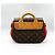 Louis Vuitton Borsa Tote Eden MM Monogramma Rosso Marrone - vista 5