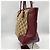 Gucci Borsa tote GG Supreme bordeaux Rosso - vista 4