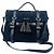 Mulberry Borsa a spalla con frange nere Nero