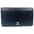 Portafoglio lungo Chanel Serie Argento Coco Nero