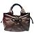 Salvatore Ferragamo Ferragamo Gancini Leder Tote Bag Braun