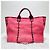Cambon Chanel Borsa Grande Deauville Rosa Tote o a Spalla - vista 3