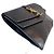 Borsa Clutch Envelope Cassandra di Saint Laurent Nero - vista 5