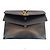 Borsa Clutch Envelope Cassandra di Saint Laurent Nero - vista 7