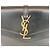Borsa Clutch Envelope Cassandra di Saint Laurent Nero - vista 8