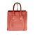 Céline Luggage Nano Orange Tote Bag Arancione - vista 2