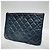 Borsa clutch media nera classica in caviale di Chanel Nero - vista 2
