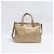 Prada Vitello Shine Gold Tote Bag Marrone - vista 11