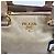 Prada Vitello Shine Gold Tote Bag Marrone - vista 8