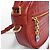 Céline Bolsa transversal de couro de bezerro matelassada Charm Vermelho - vista 11