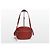 Céline Bolsa transversal de couro de bezerro matelassada Charm Vermelho - vista 2