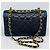 Chanel Borsa Flap Piccola Classica in Caviar Nero con Finiture Dorate - vista 2