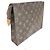 Louis Vuitton Pochette Necessaire Clutch Marrone - vista 3