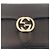 Marmont Gucci Borsa a spalla con catena intrecciata Nero - vista 6