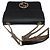 Marmont Gucci Borsa a spalla con catena intrecciata Nero - vista 7