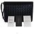 Bottega Veneta Intrecciato Small Document Clutch Nero
