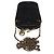 Borsa Crossbody per Telefono Cannage Christian Dior Nero - vista 8