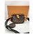 Louis Vuitton Bolso cruzado Multi Pochette Accesorios Caqui Castaño - vista 5