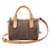 Etro Mini Borsa Boston Paisley Marrone - vista 4