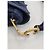 Saddle Dior Bestickte Schultertasche im Camouflage-Karomuster mit zusätzlichem Schultergurt Blau - Ansicht 22