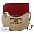 Salvatore Ferragamo Borsa a Spalla Maxi Gancio Marrone