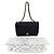 Chanel Borsa Maxi Flap in Caviar Oro Classico Nero - vista 15