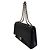 Chanel Borsa Maxi Flap in Caviar Oro Classico Nero - vista 2