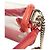 Boy Chanel Borsa a spalla in PVC con catena in PVC Arancione - vista 9