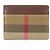 Burberry Tarjetero Sandon de cuero marrón Castaño - vista 3