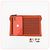 Bottega Veneta Bolso cruzado de cuero rojo claro Roja - vista 13