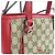 Gucci Borsa a spalla in pelle rossa Rosso - vista 12
