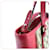 Gucci Borsa a spalla in pelle rossa Rosso - vista 13
