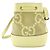 Gucci Mini Borsa a secchiello UKMBG in tela gialla UKMBG Giallo - vista 18