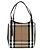 Burberry Borsa tote in tela nera, borsa di lusso per donne Nero - vista 23