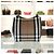 Burberry Borsa tote in tela nera, borsa di lusso per donne Nero - vista 5