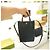 Gucci Mini Borsa Tote AADLO in Pelle Nera Borsa a Spalla Due Vie Nero - vista 5