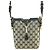 Gucci Piccola Borsa a Spalla in Tela Blu Navy FADAC